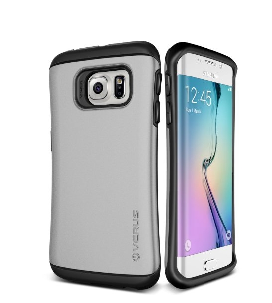 Galaxy S6 Edge Case Verus Thor satin silver